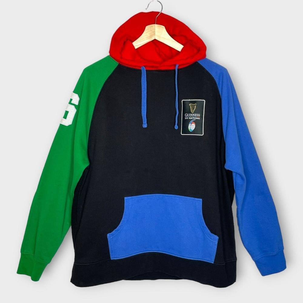 Guinness Six Nations Kangaroo Pocket Hoodie Size XXL *Runs Small See Notes*